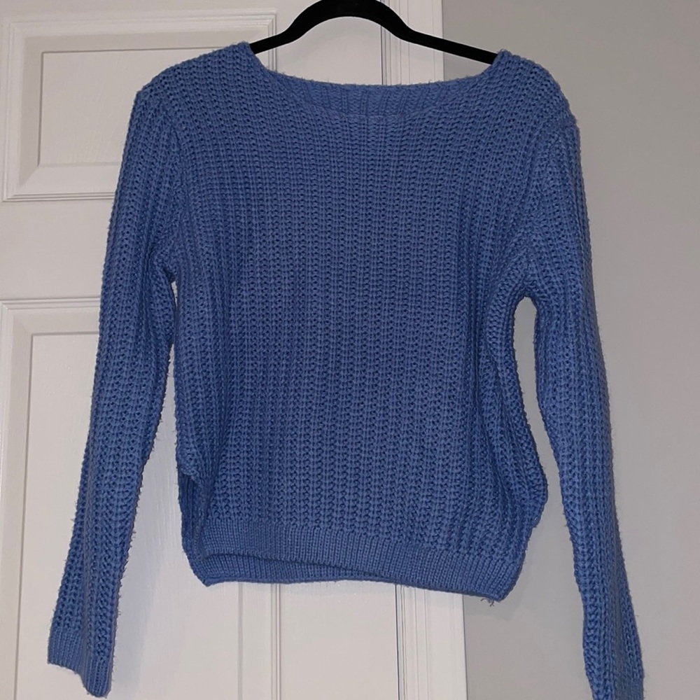 Cozy Blue Sweater